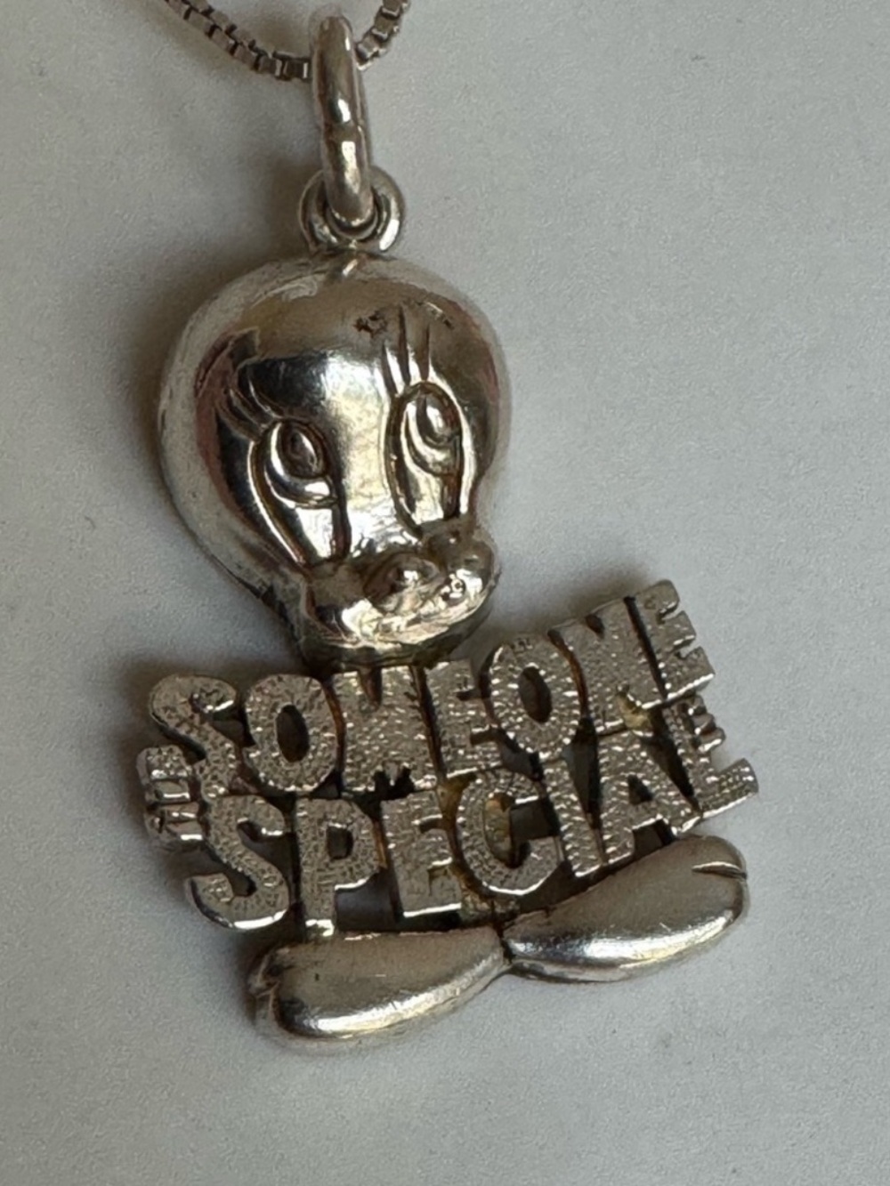 925 Warner Brothers Tweety Bird Charm